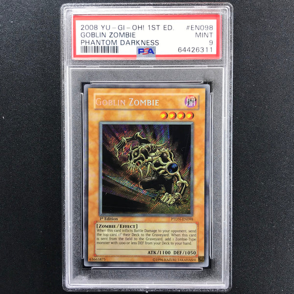 Yugioh Goblin Zombie secret rare orders first edition