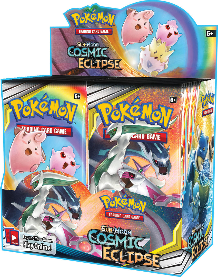 Pokemon TCG Sun & Moon Cosmic Eclipse Booster Box-Cherry Collectables