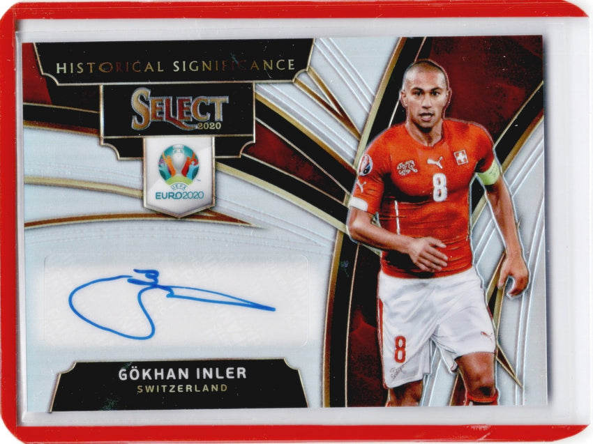 2020 Select UEFA Euro GOKHAN INLER Historical Significance Auto Silver #GI (C)-Cherry Collectables