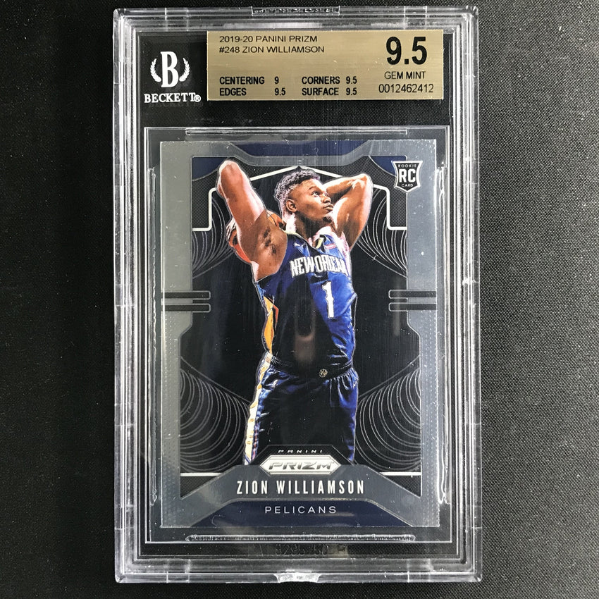 Zion Williamson Panini high quality Prizm BGS 9.5