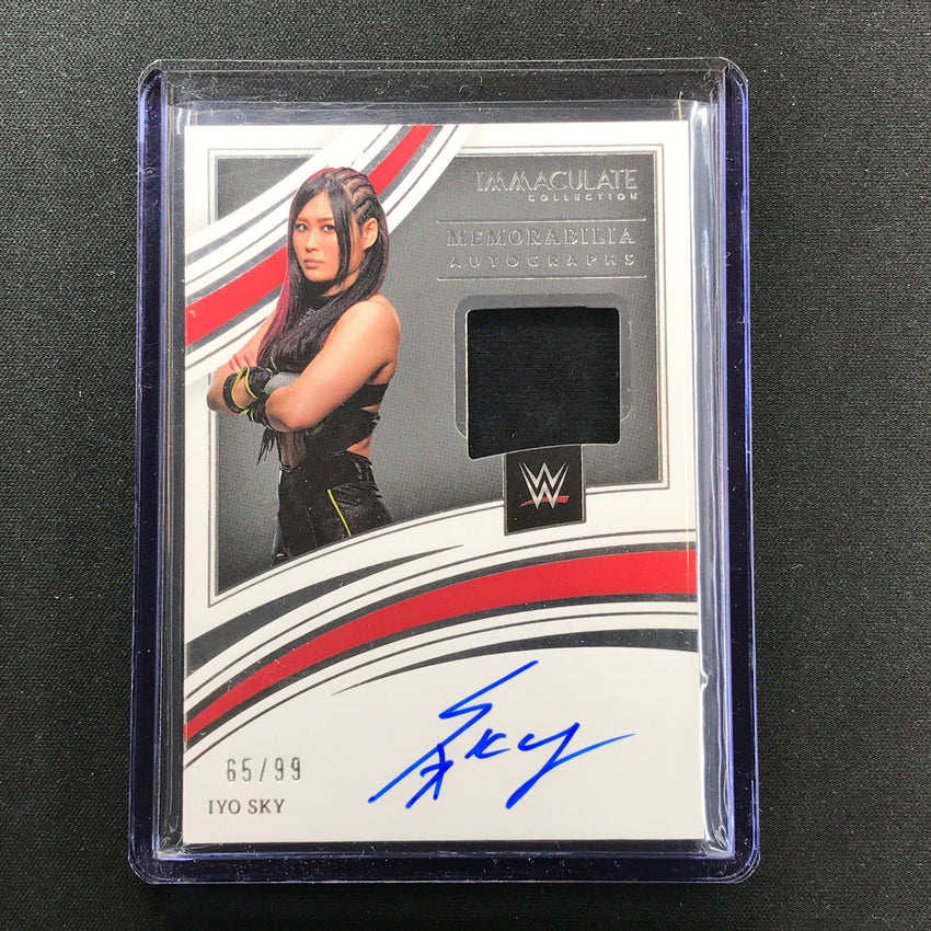 2022 Immaculate Iyo Sky Memorabilia Auto 65/99