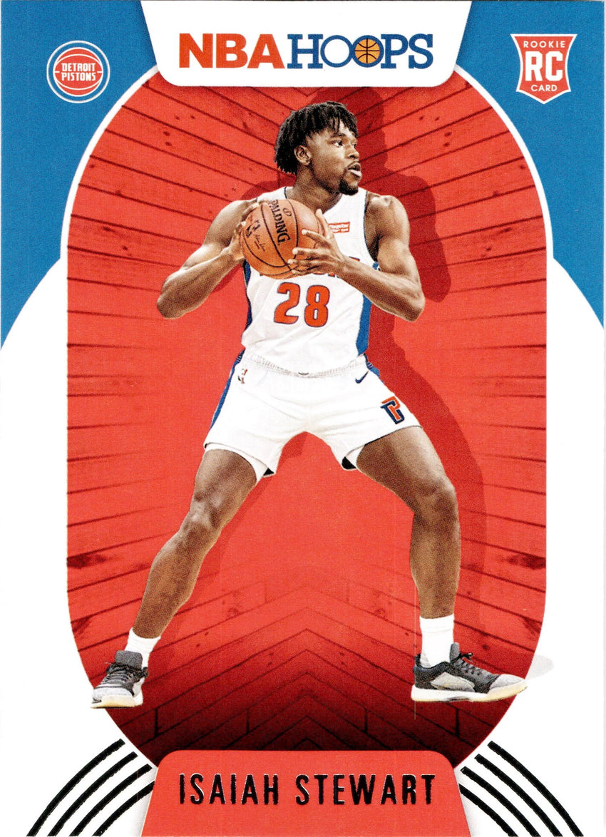 2020-21 Hoops ISAIAH STEWART Rookie Base Card #233-Cherry Collectables