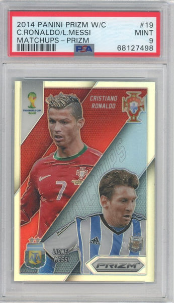 2014 Prizm World Cup Brazil RONALDO LIONEL MESSI Matchups