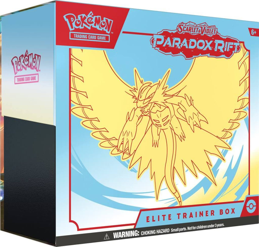 Pokemon TCG SV04 Paradox Rift Elite Trainer Box - Roaring Moon