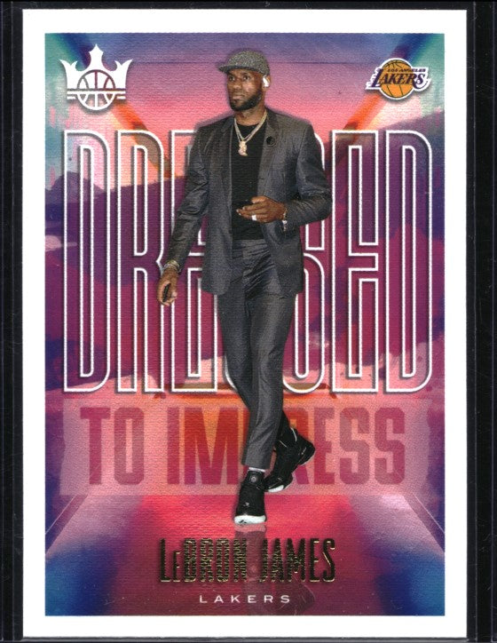 2019-20 Court Kings Lebron James Dressed To Impress Base No 5