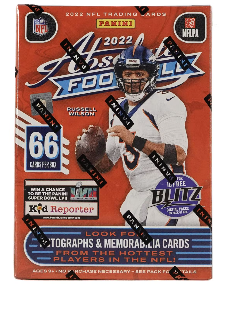 2022 Panini fashion Football Blaster Bundle