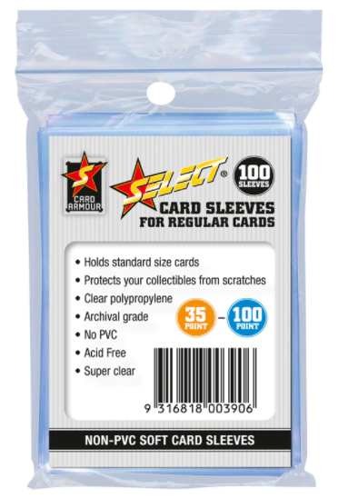 Select Card Armour Soft Regular Sleeves