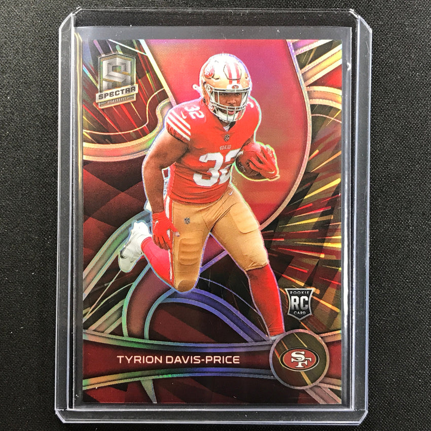 2022 Spectra Tyrion Davis-price Rookie Hyper Base 8/75