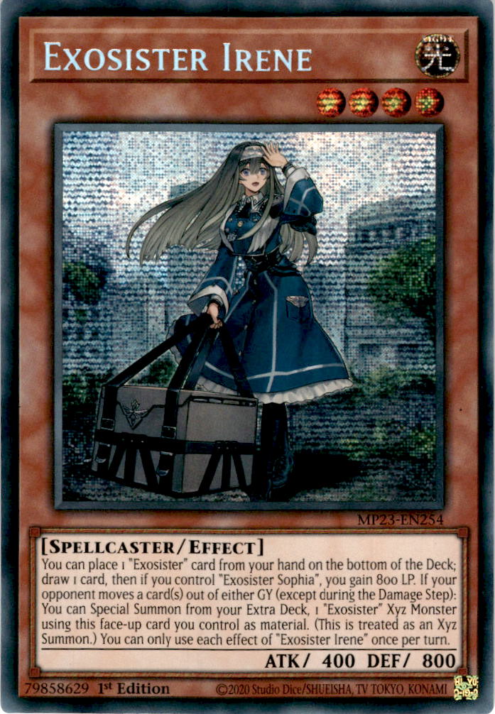 Exosister Irene - MP23-EN254 - Secret Rare 1st Edition