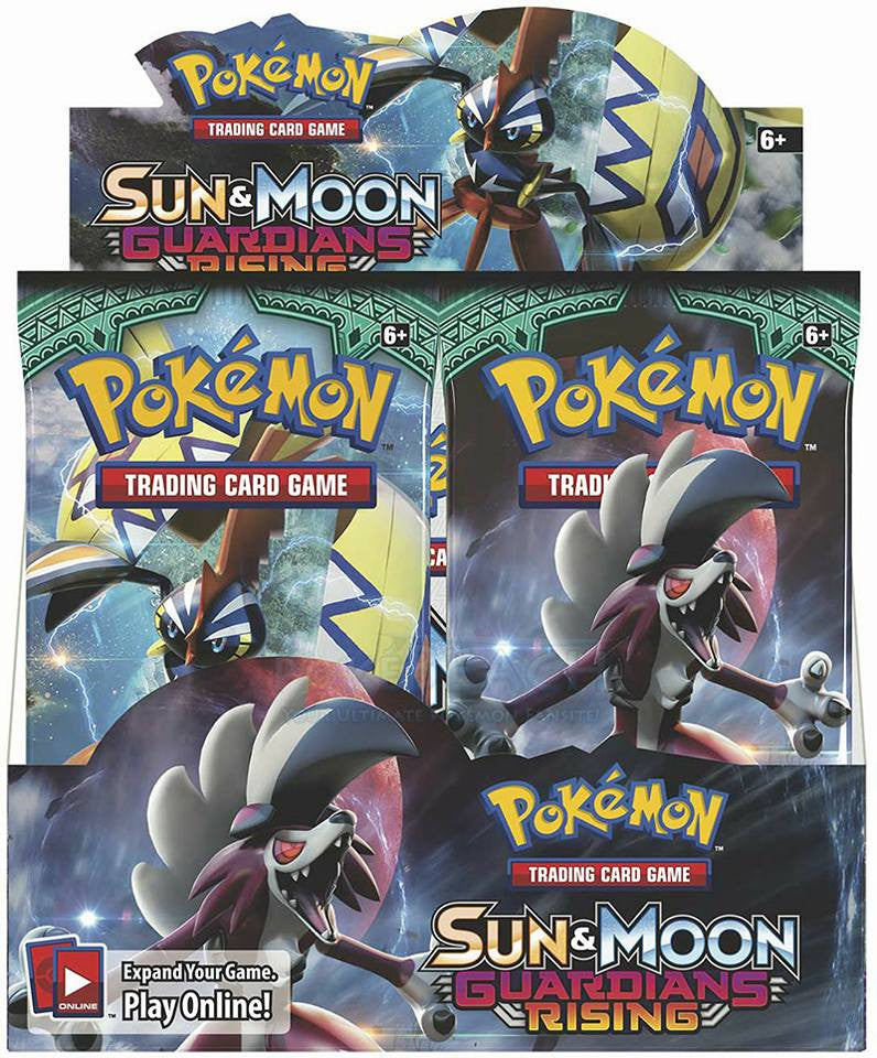 Pokemon TCG Sun & Moon Guardians Rising Booster Box-Cherry Collectables